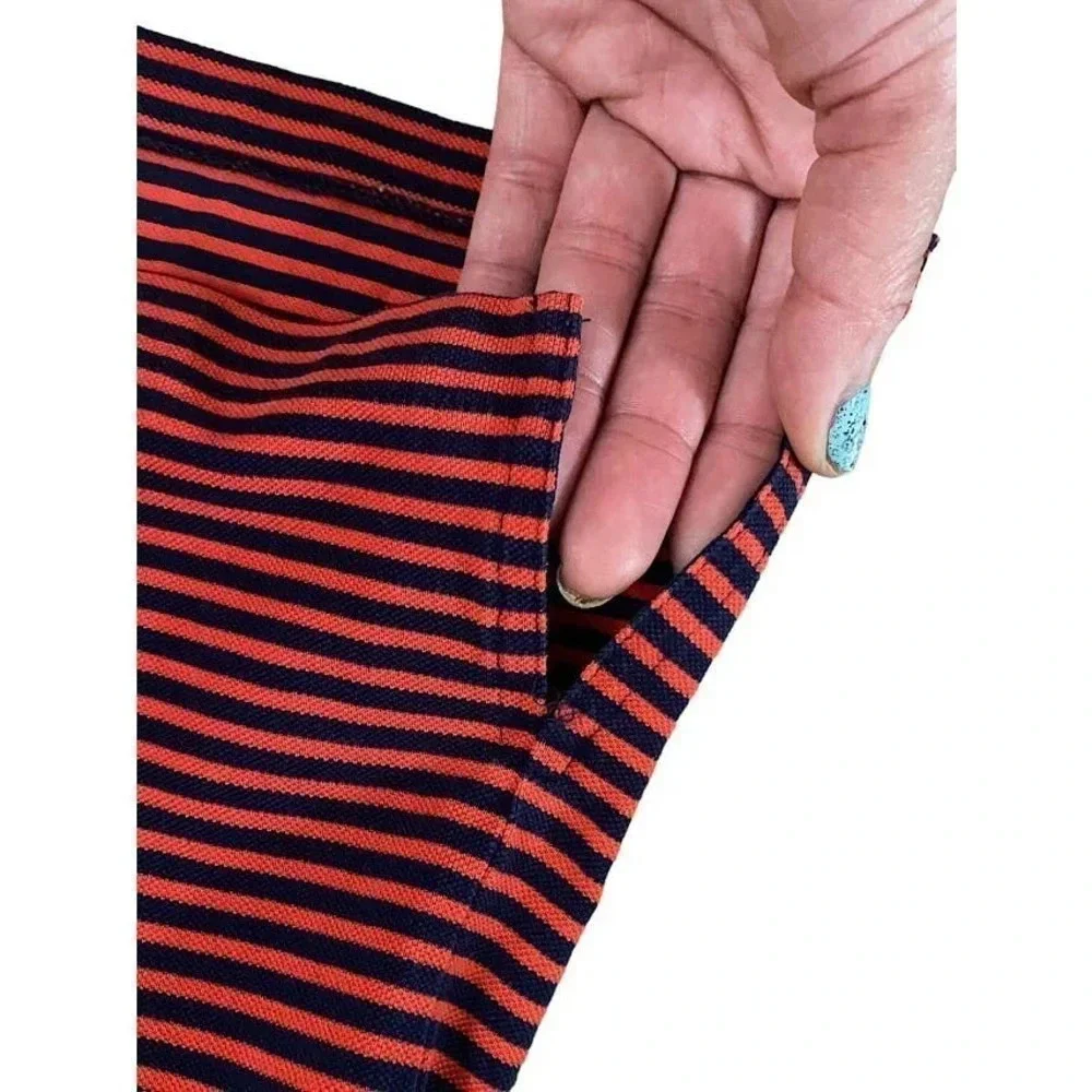 Ralph Lauren Polo Golf Stripe Shirt Mens Size L Short Sleeve Casual Button